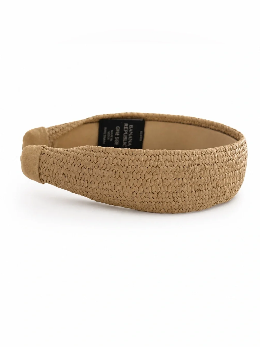 Banana Republic Woven Tan Braided Headband